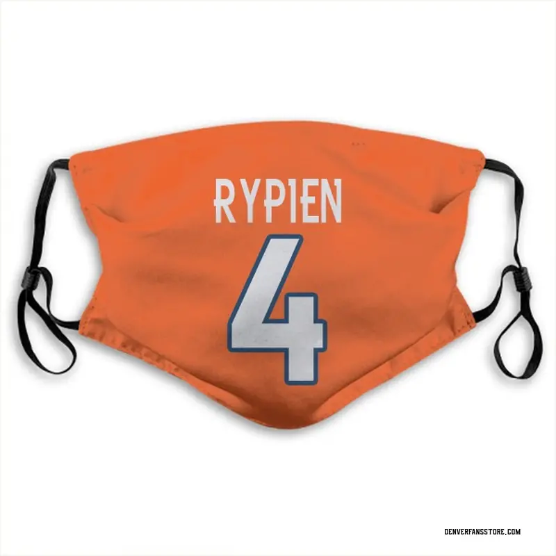 Denver Broncos Brett Rypien Gray Inverted Legend Jersey - Bluefink